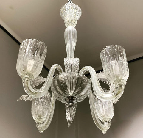 Murano Glass Chandelier - Third Space- The Mob Collective
