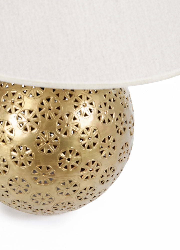 Floral Table Lamp - Caravanserai- The Mob Collective