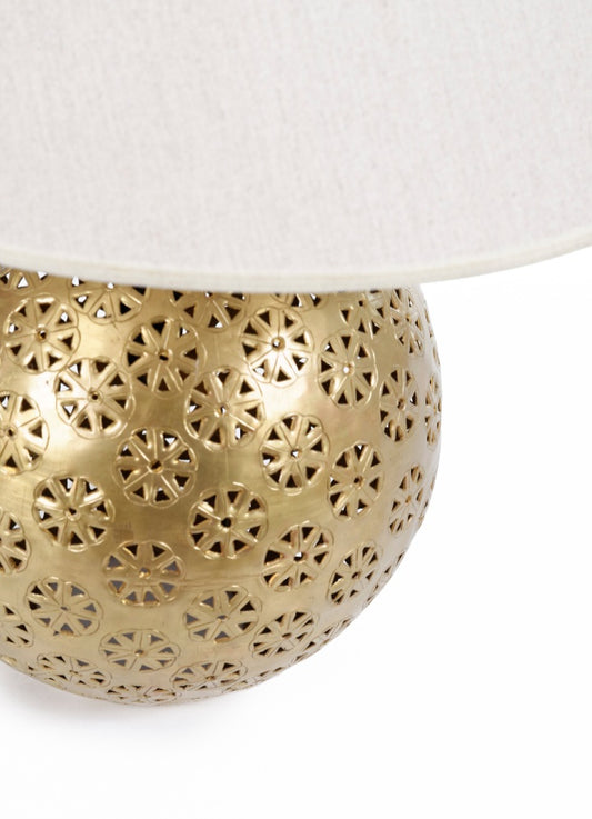 Floral Table Lamp - Caravanserai- The Mob Collective