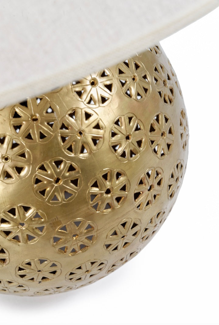 Floral Table Lamp - Caravanserai- The Mob Collective