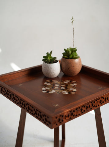 Qijmas Side Table - NAIA Designs- The Mob Collective