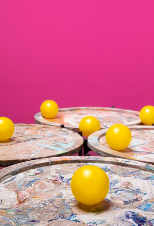 Galactic Multifunctional Tray Table - Shell Homage- The Mob Collective