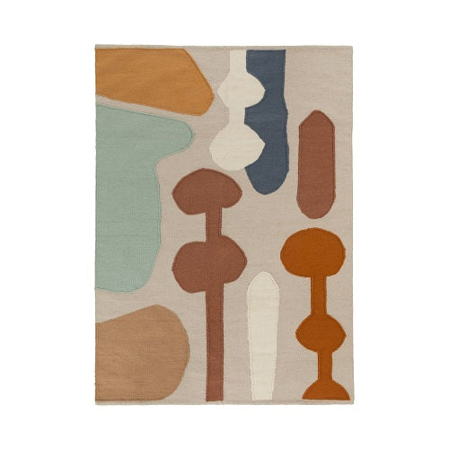 Spring Bulbs Rug - Kiliim- The Mob Collective