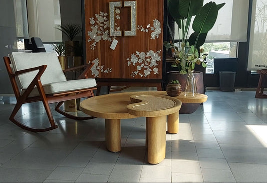 Quatre Foil Coffee Table - Mahally- The Mob Collective