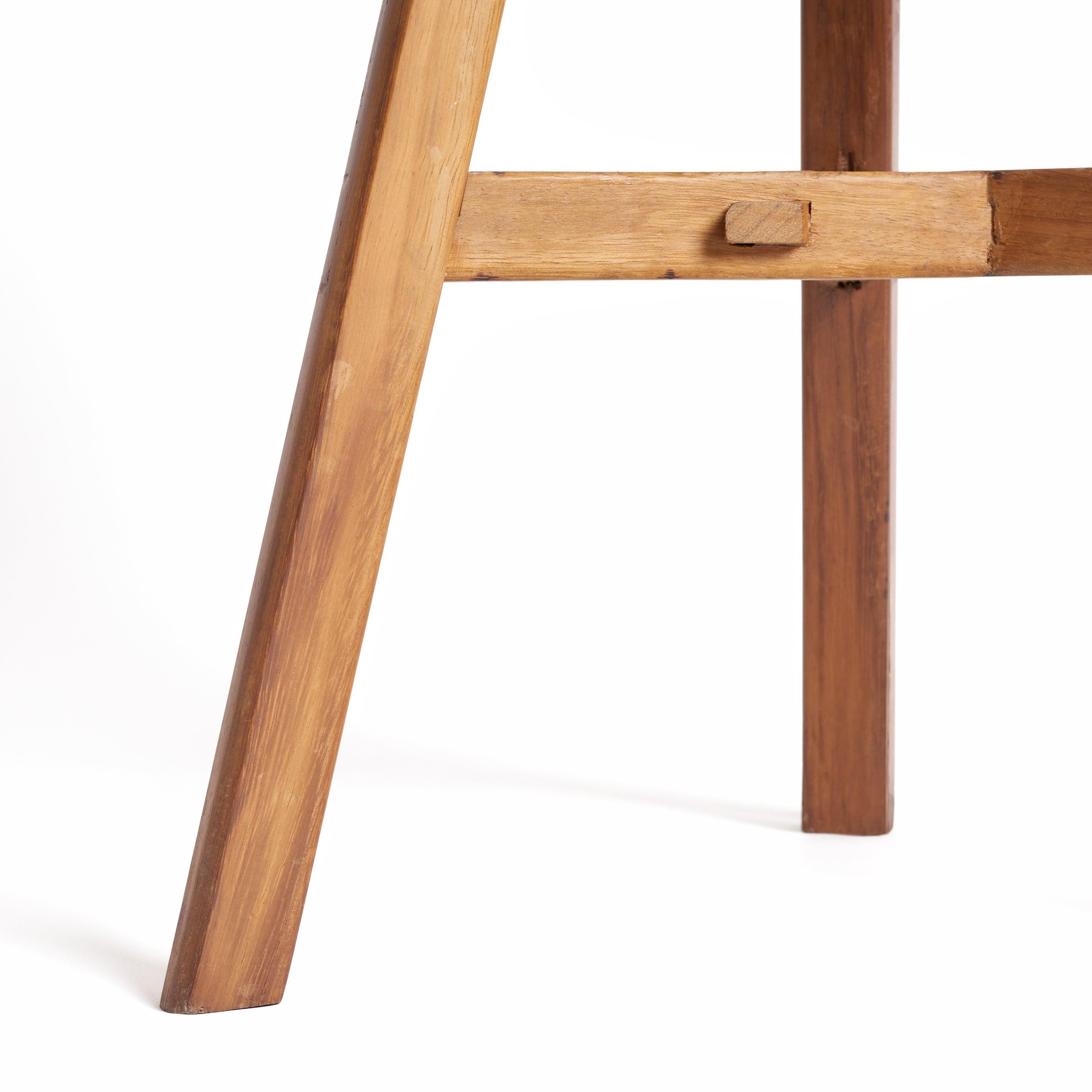 Teak Stool - THE SPRING PROJECT- The Mob Collective