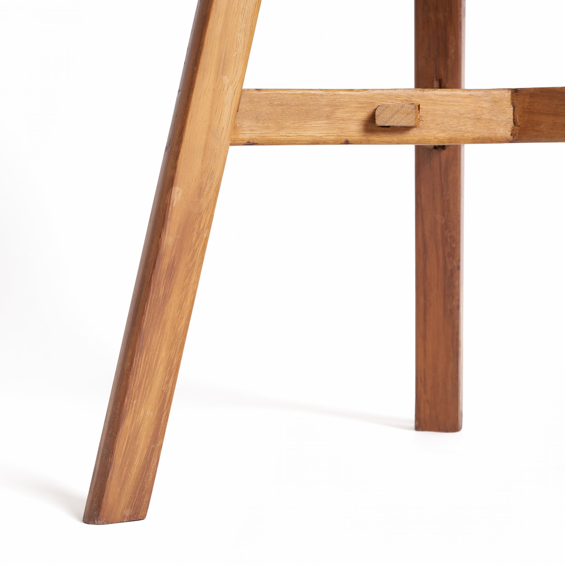 Teak Stool - THE SPRING PROJECT- The Mob Collective