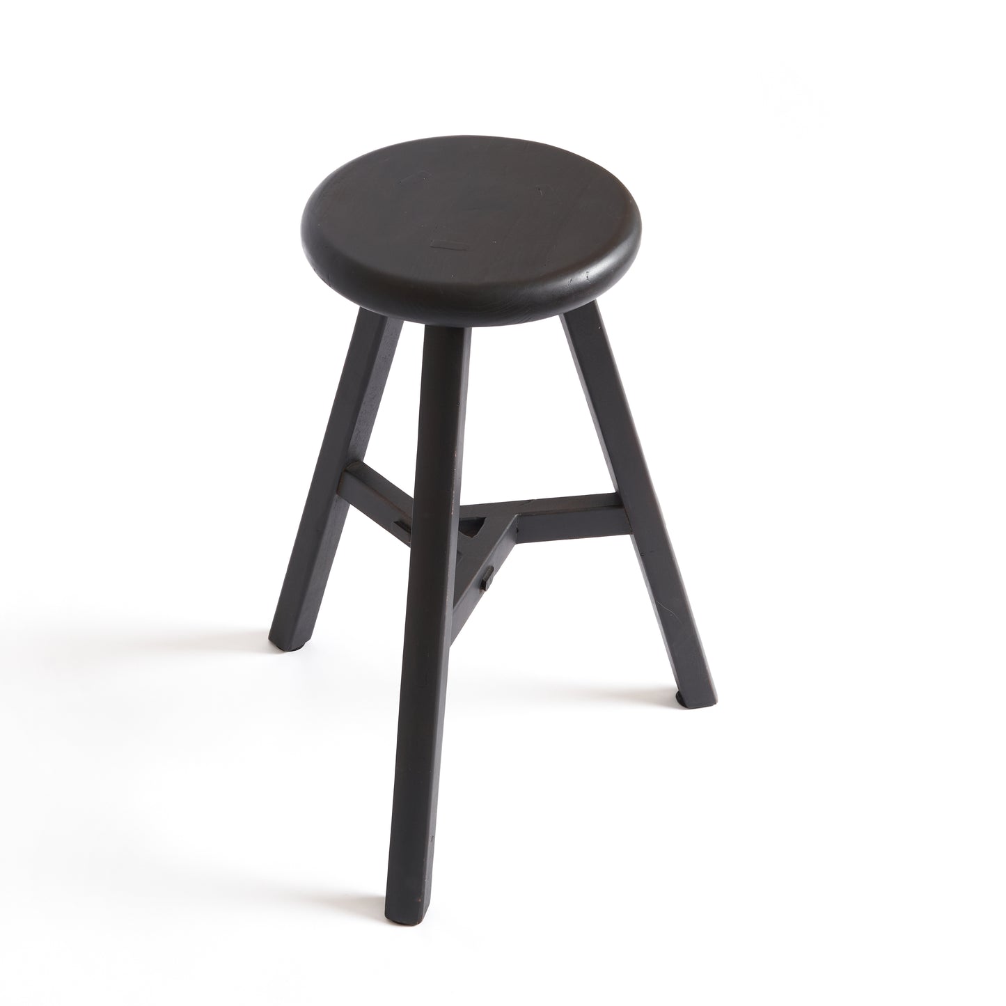 Teak Stool - THE SPRING PROJECT- The Mob Collective