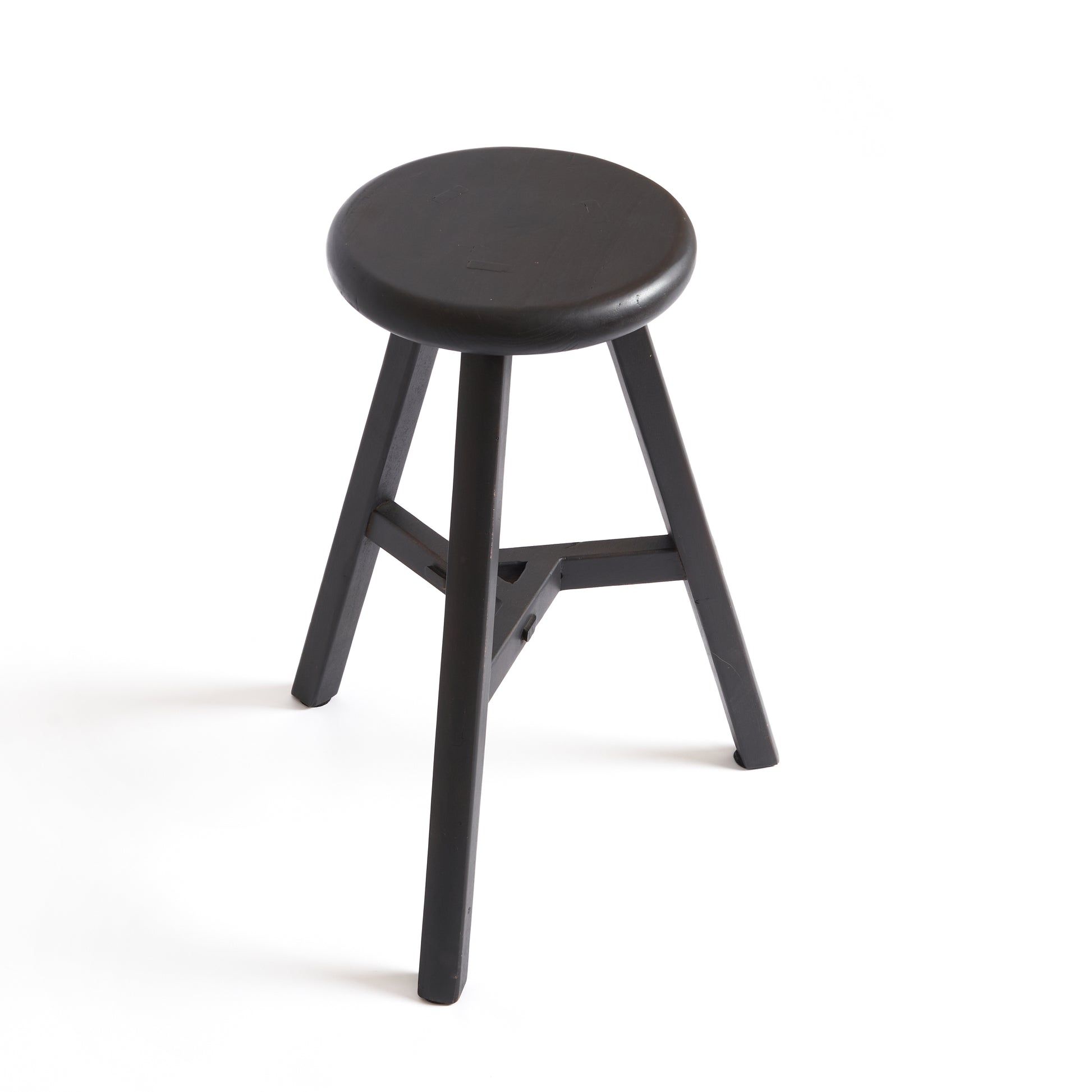 Teak Stool - THE SPRING PROJECT- The Mob Collective