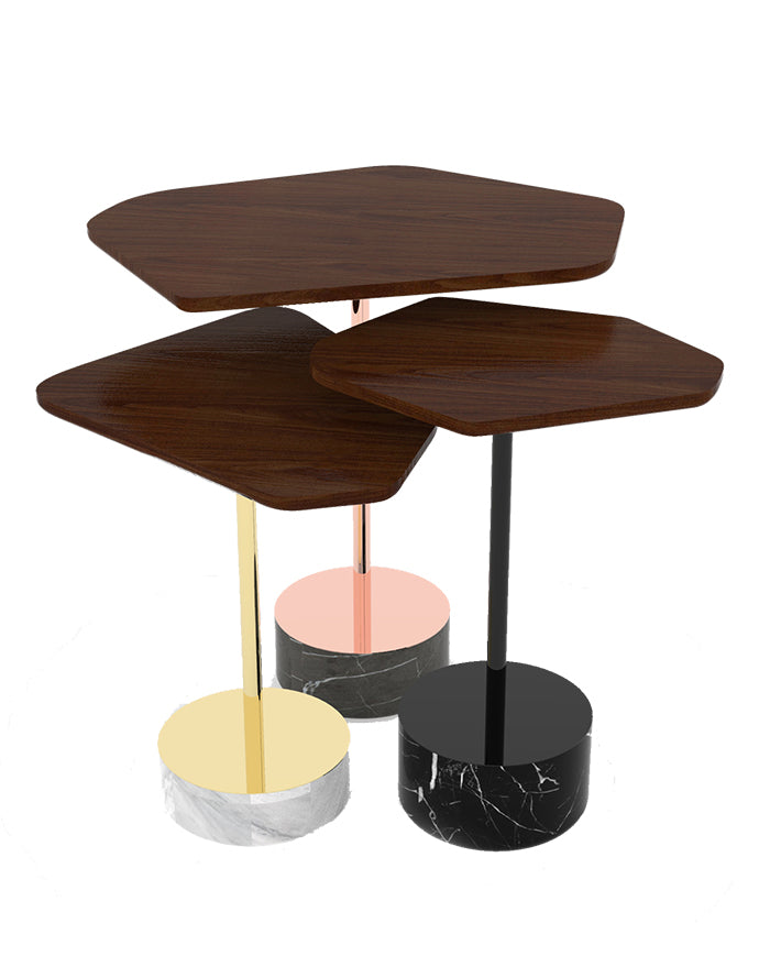 Trio Side Table - Noun Furniture- The Mob Collective