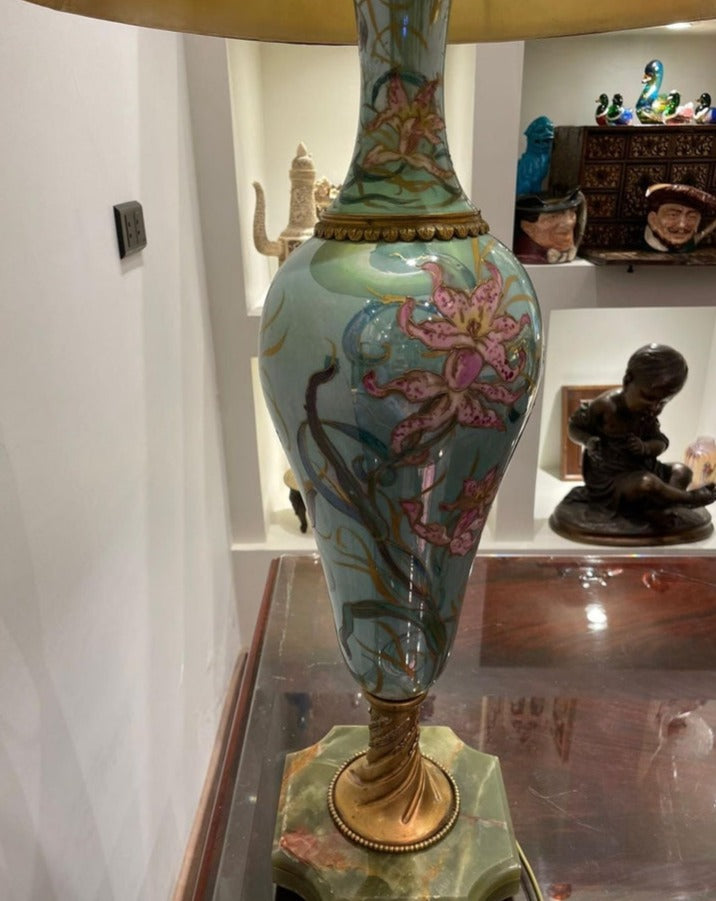Art Nouveau Lamp - Christy Antique- The Mob Collective