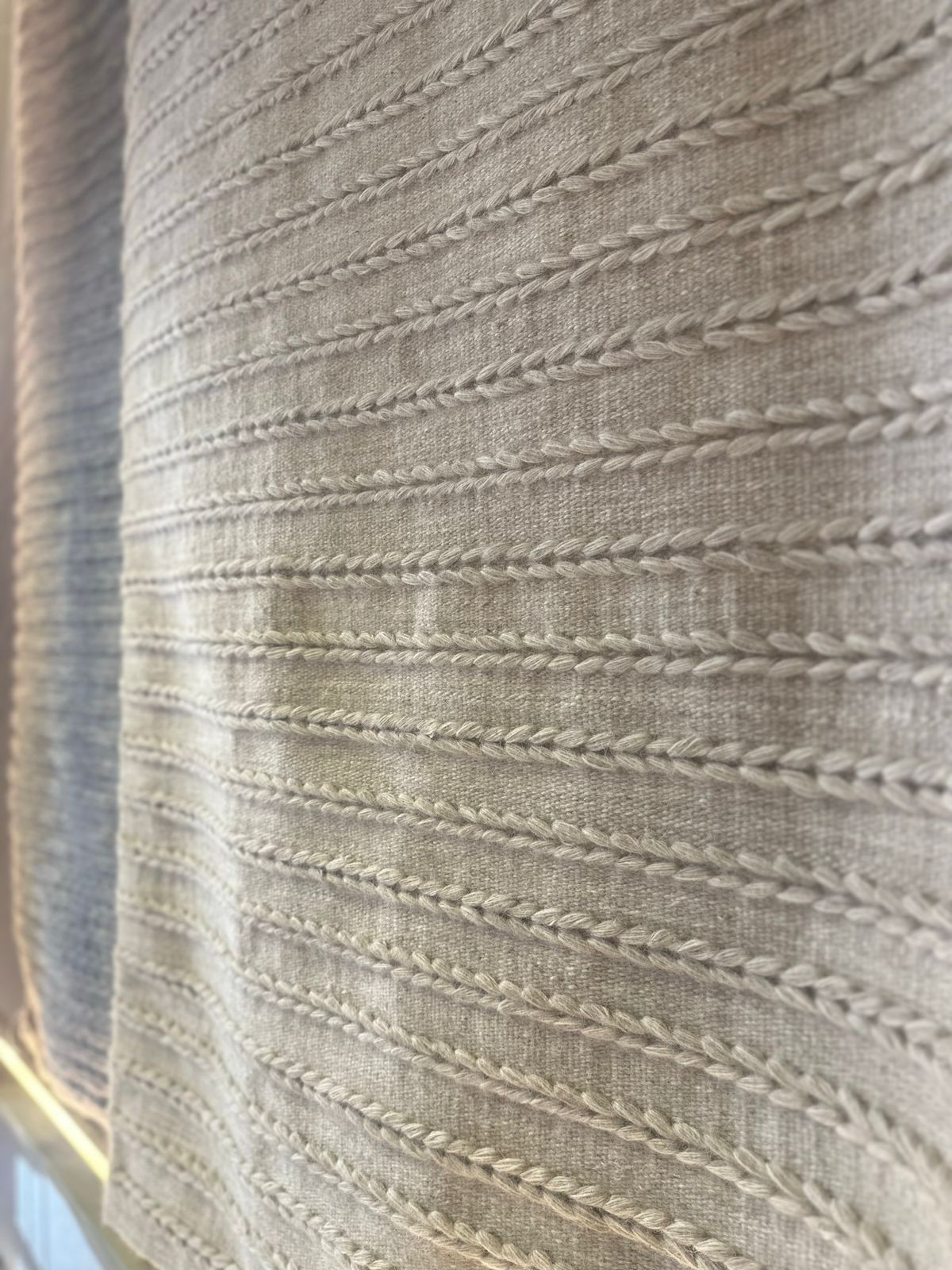 Egyptian Braids Killim Beige