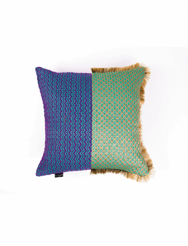 Green Nomadic Cushion - Reform- The Mob Collective