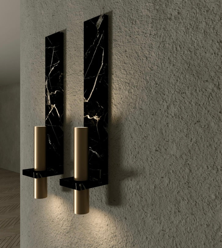 Grooved Marble Appliqué - DAI LIGHTING- The Mob Collective