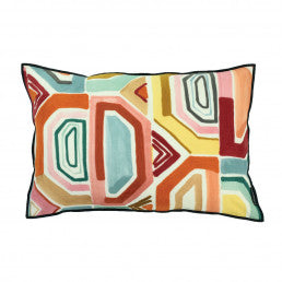 Maison Casamance Housse De Coussin Mahlangu - Design Emporium- The Mob Collective