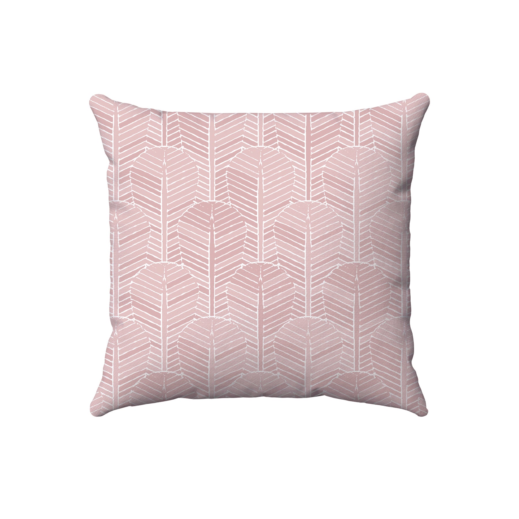 Edfu Palm Salmon Cushion - JAM- The Mob Collective