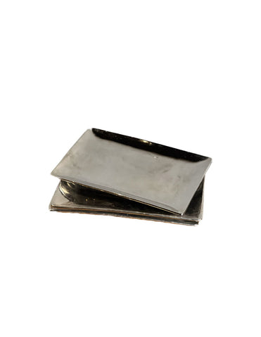 Rectangle Silver Plate - MAISON 69- The Mob Collective