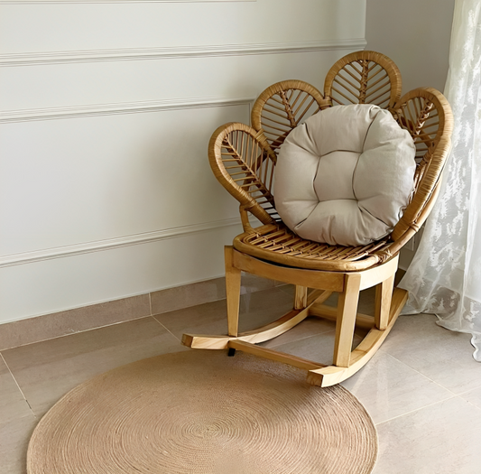 Rocking Flower Chair - MAISON DE L'ILE- The Mob Collective